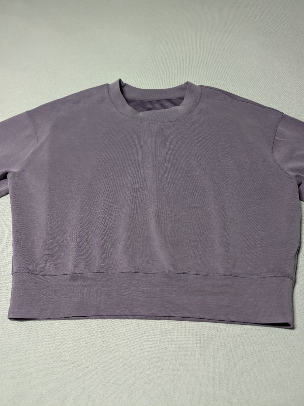 Lululemon Softstreme Perfectly Oversized Cropped Crew - Size 4